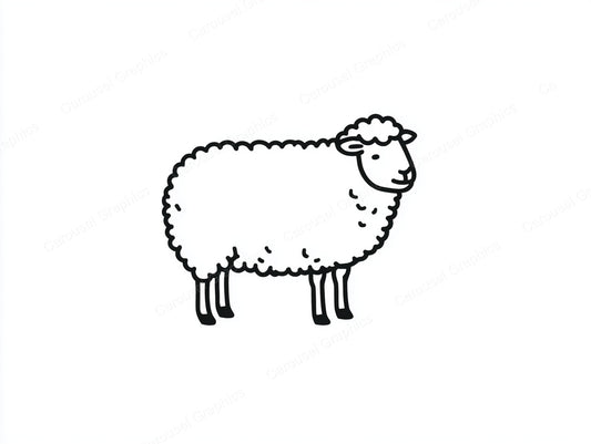 Sheep Vector Graphic preview
