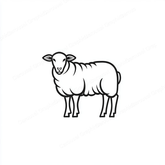 Sheep Vector Graphic preview