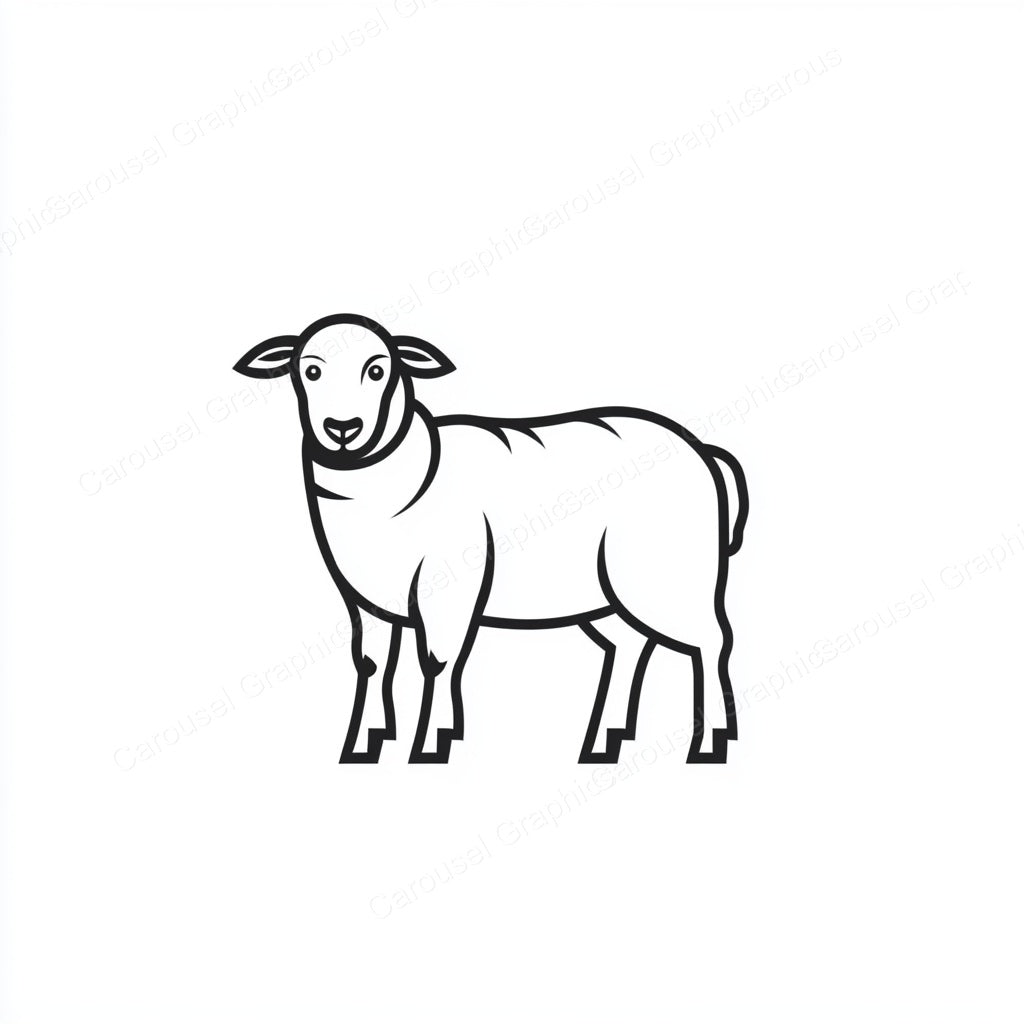 Sheep Vector Graphic preview