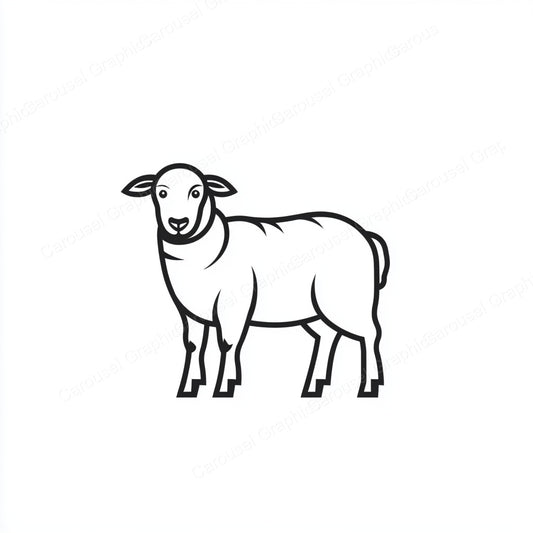 Sheep Vector Graphic preview