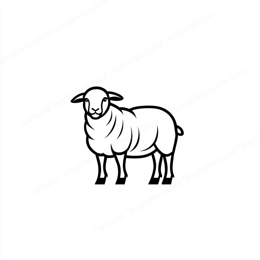 Sheep Vector Graphic preview