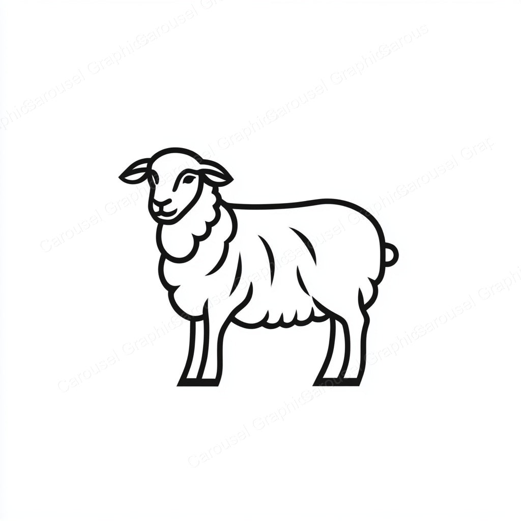 Sheep Vector Graphic preview