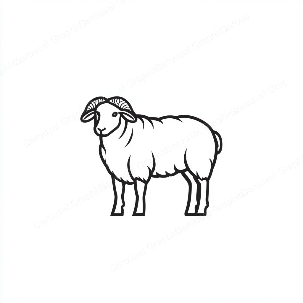 Sheep Vector Graphic preview