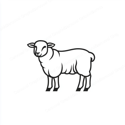 Sheep Vector Graphic preview