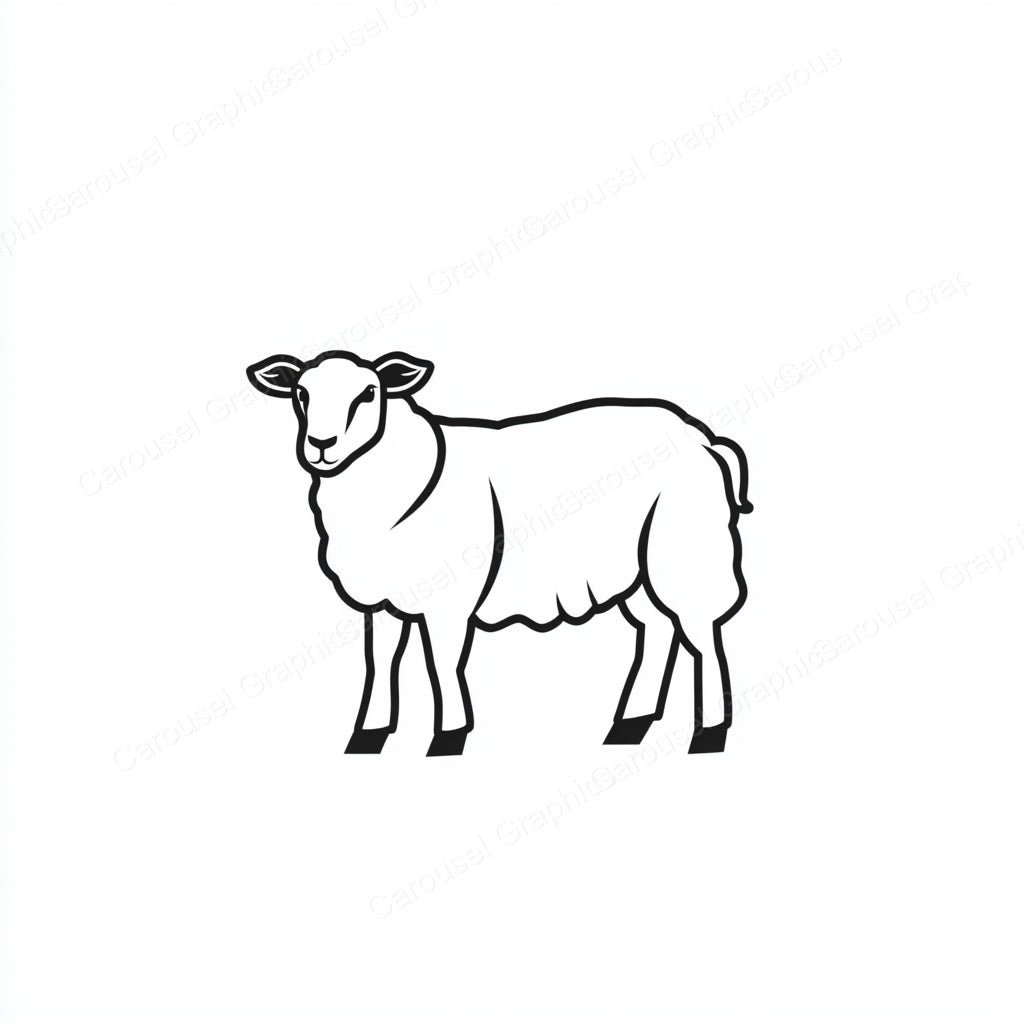 Sheep Vector Graphic preview