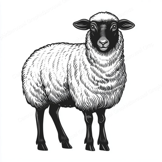 Sheep Vector Graphic preview