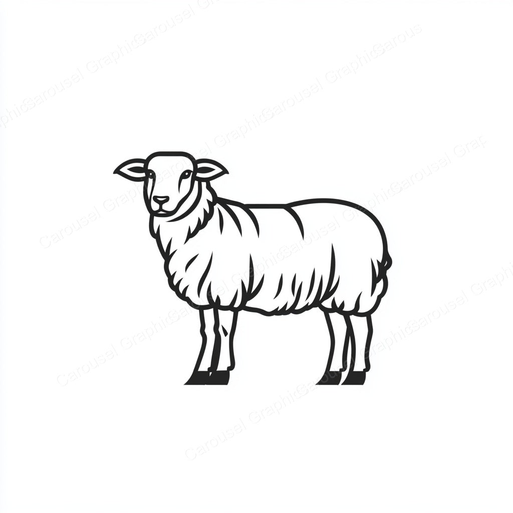 Sheep Vector Graphic preview
