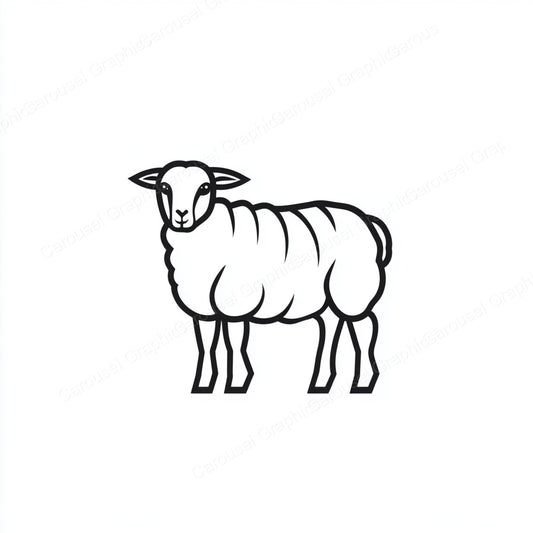 Sheep Vector Graphic preview