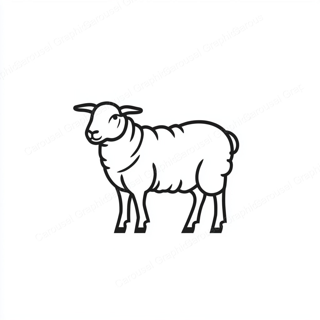 Sheep Vector Graphic preview