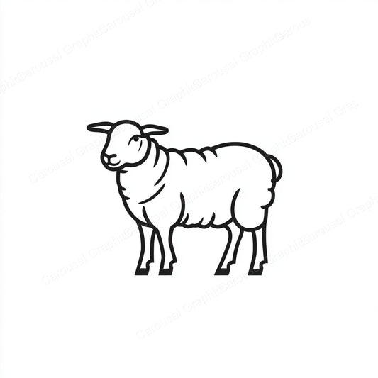 Sheep Vector Graphic preview