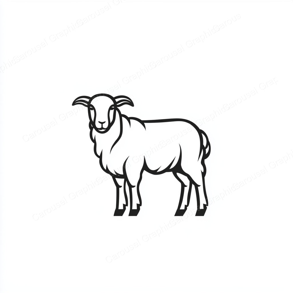 Sheep Vector Graphic preview