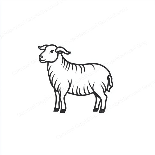 Sheep Vector Graphic preview