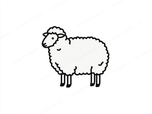 Sheep Vector Graphic preview