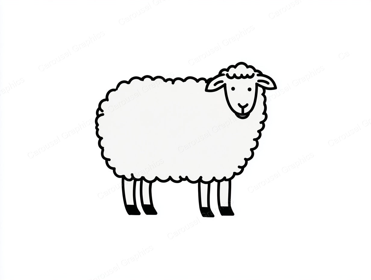 Sheep Vector Graphic preview