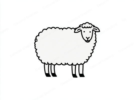 Sheep Vector Graphic preview