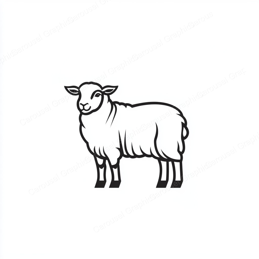 Sheep Vector Graphic preview
