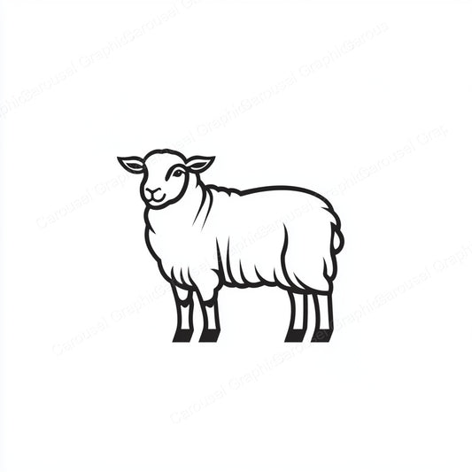 Sheep Vector Graphic preview