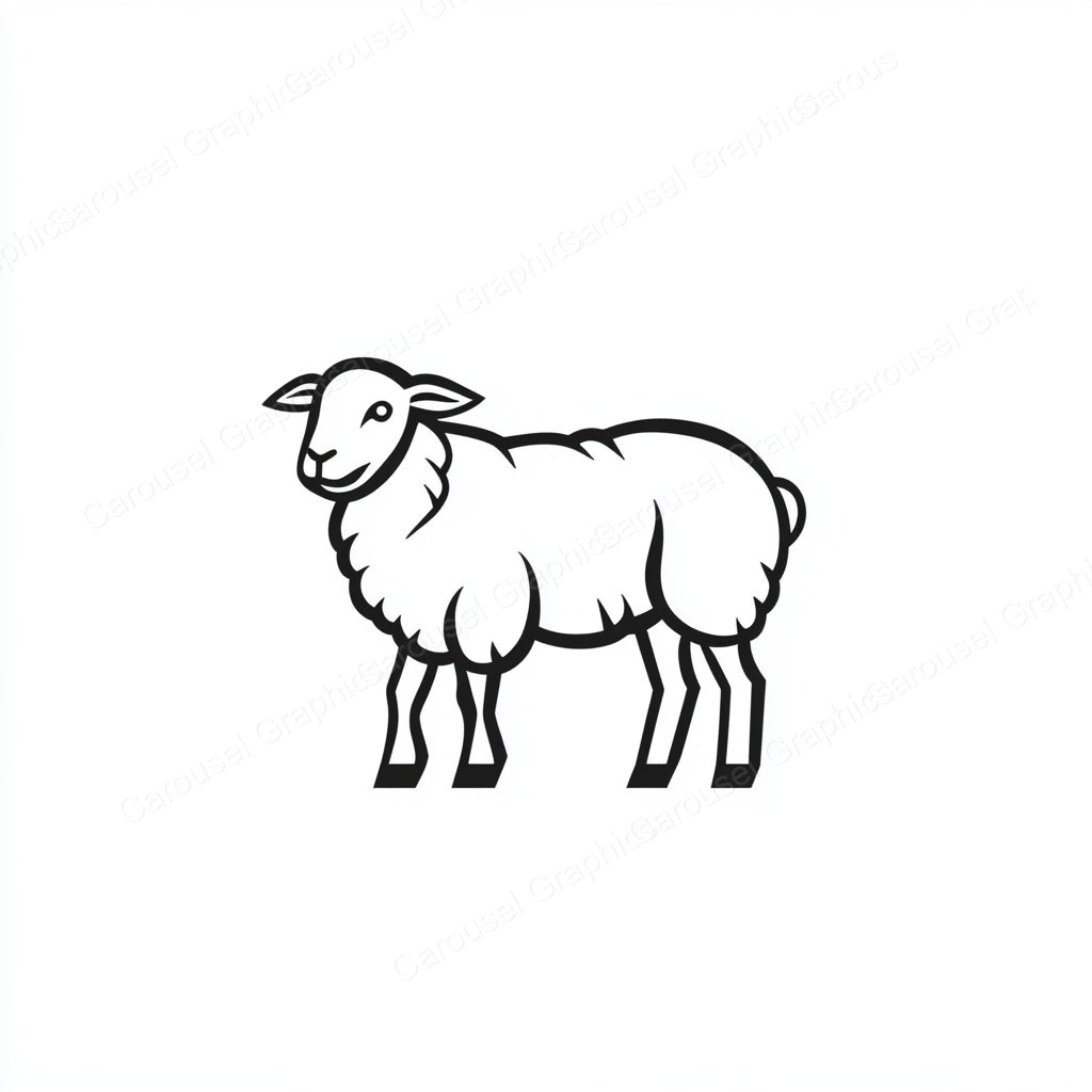 Sheep Vector Graphic preview