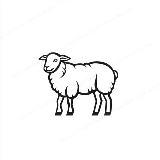 Sheep Vector Graphic preview
