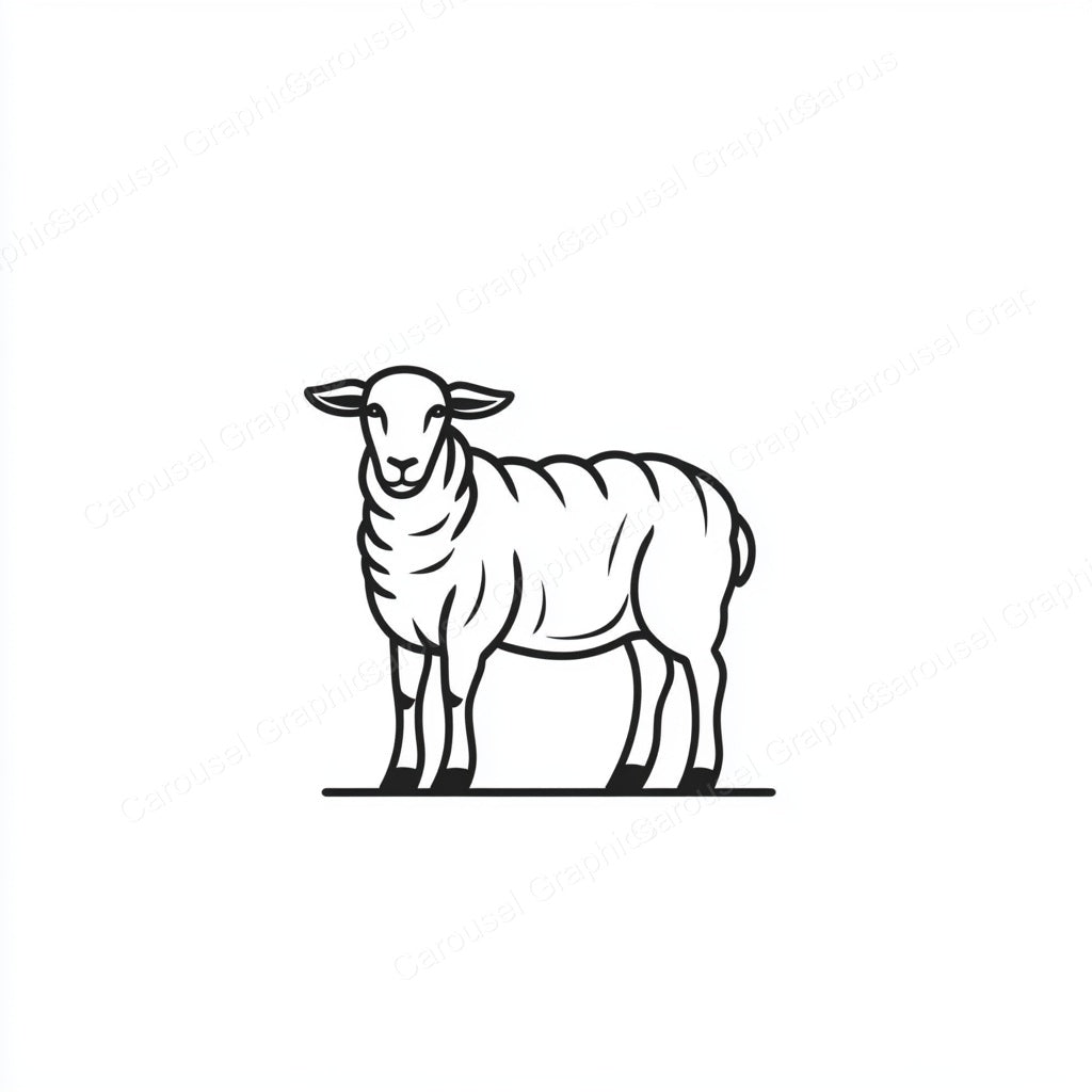 Sheep Vector Graphic preview