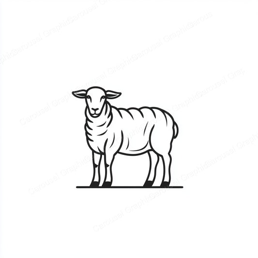 Sheep Vector Graphic preview