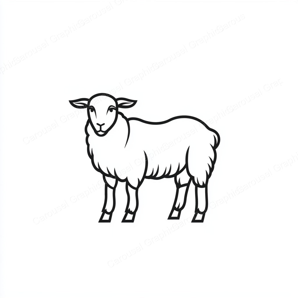 Sheep Vector Graphic preview