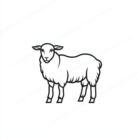 Sheep Vector Graphic preview