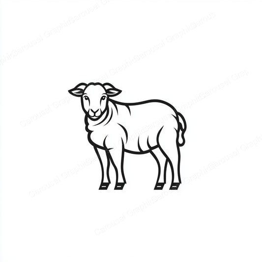 Sheep Vector Graphic preview