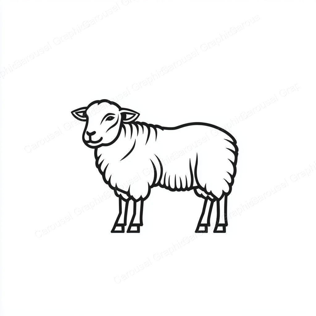 Sheep Vector Graphic preview