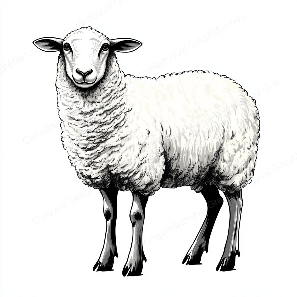 Sheep Vector Graphic preview