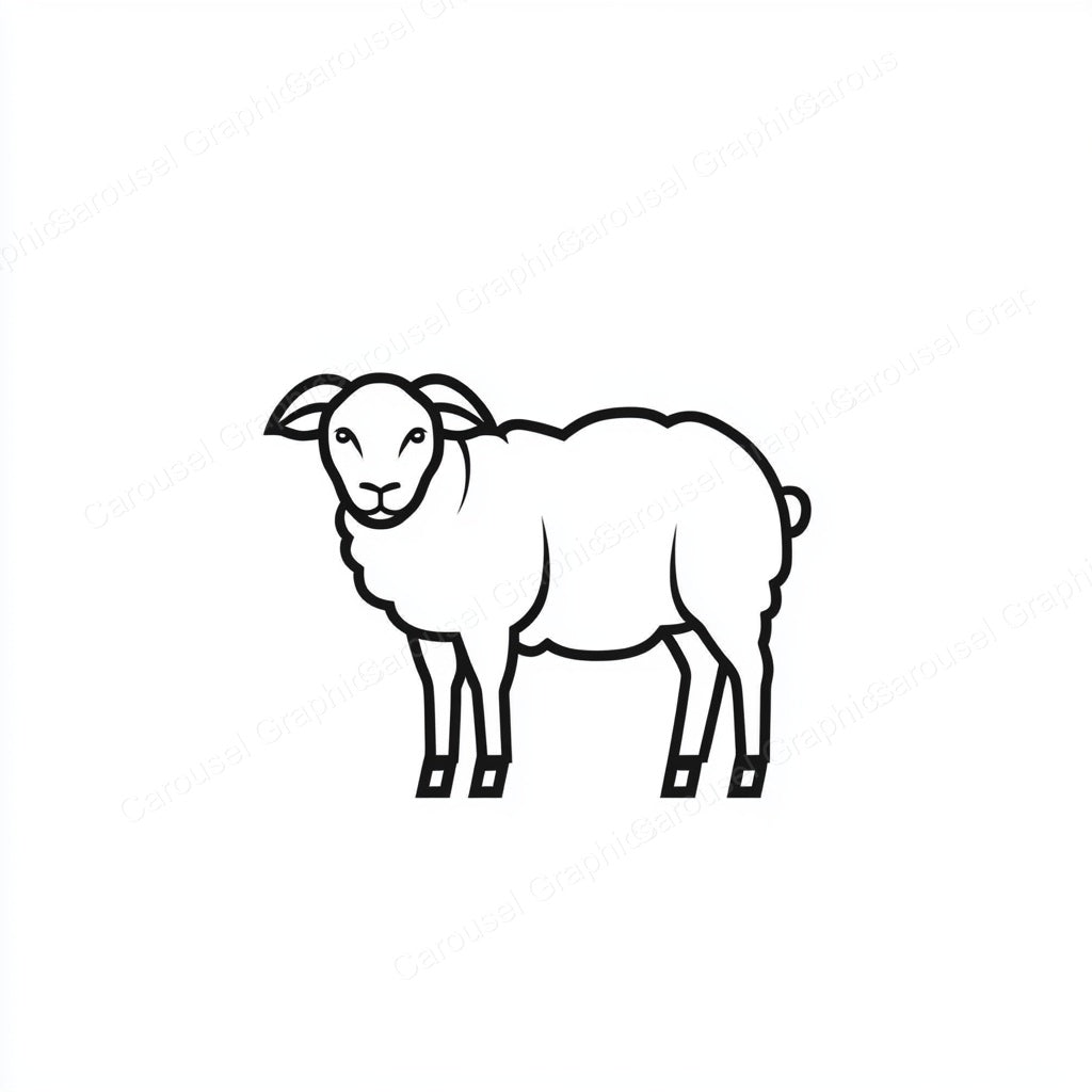 Sheep Vector Graphic preview