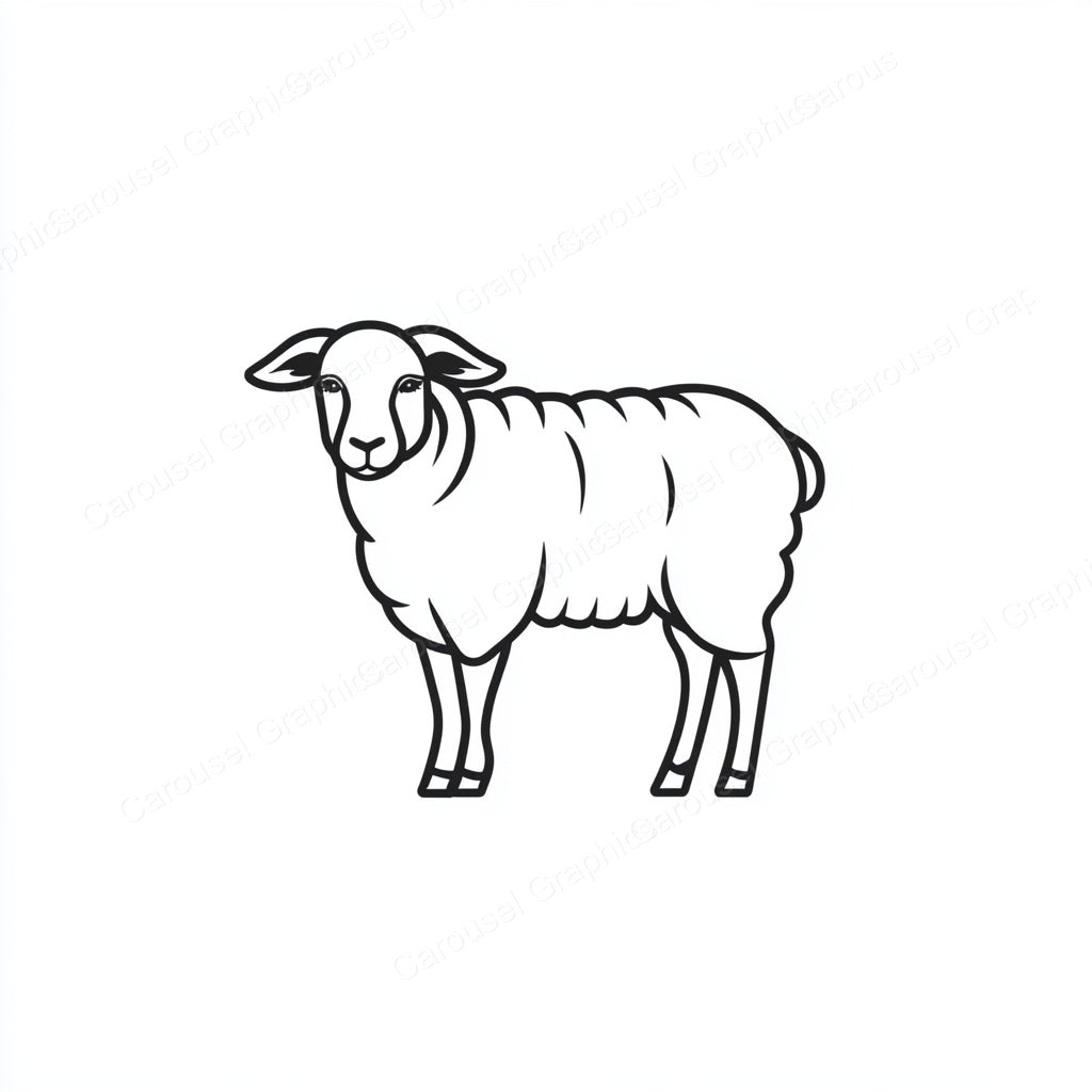 Sheep Vector Graphic preview