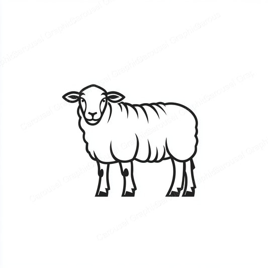 Sheep Vector Graphic preview