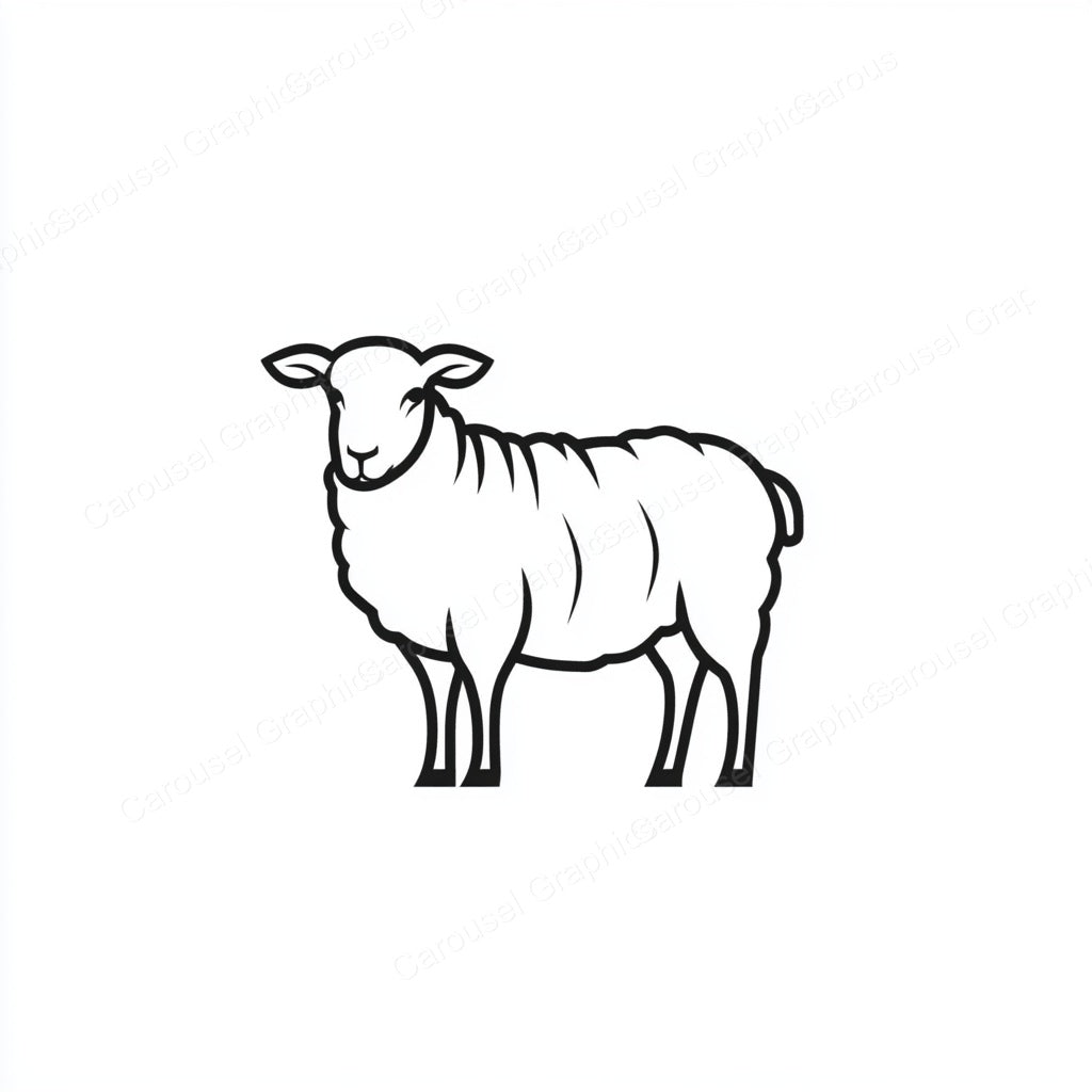 Sheep Vector Graphic preview