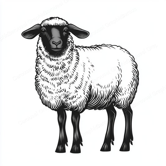 Sheep Vector Graphic preview