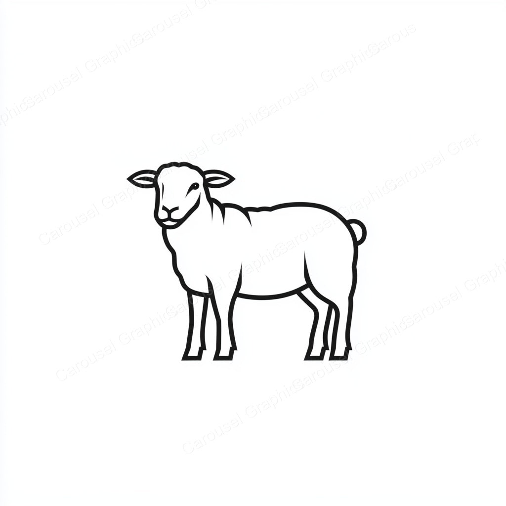 Sheep Vector Graphic preview