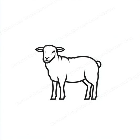 Sheep Vector Graphic preview