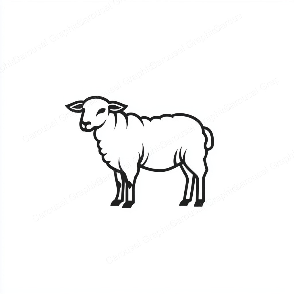 Sheep Vector Graphic preview