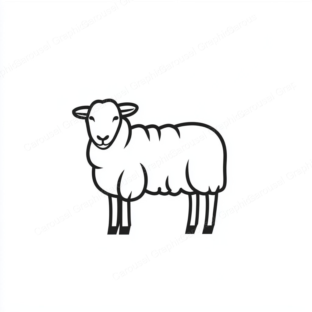 Sheep Vector Graphic preview