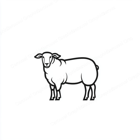 Sheep Vector Graphic preview