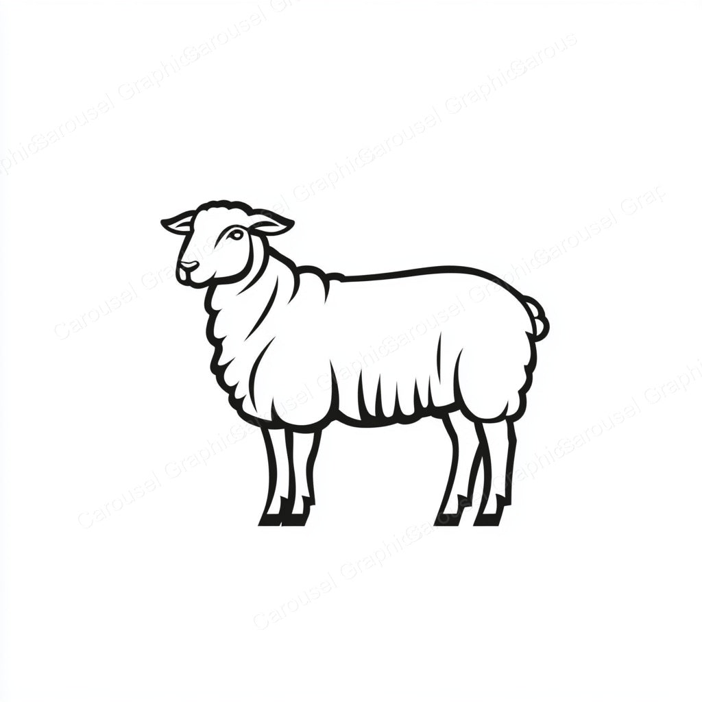 Sheep Vector Graphic preview