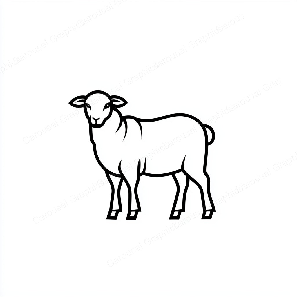 Sheep Vector Graphic preview