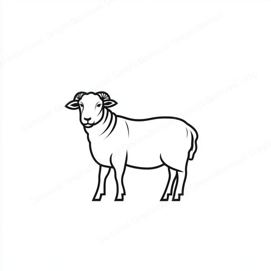 Sheep Vector Graphic preview