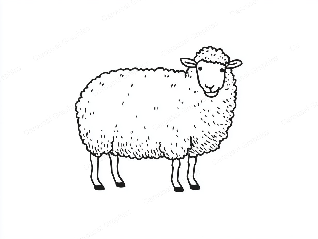 Sheep Vector Graphic preview
