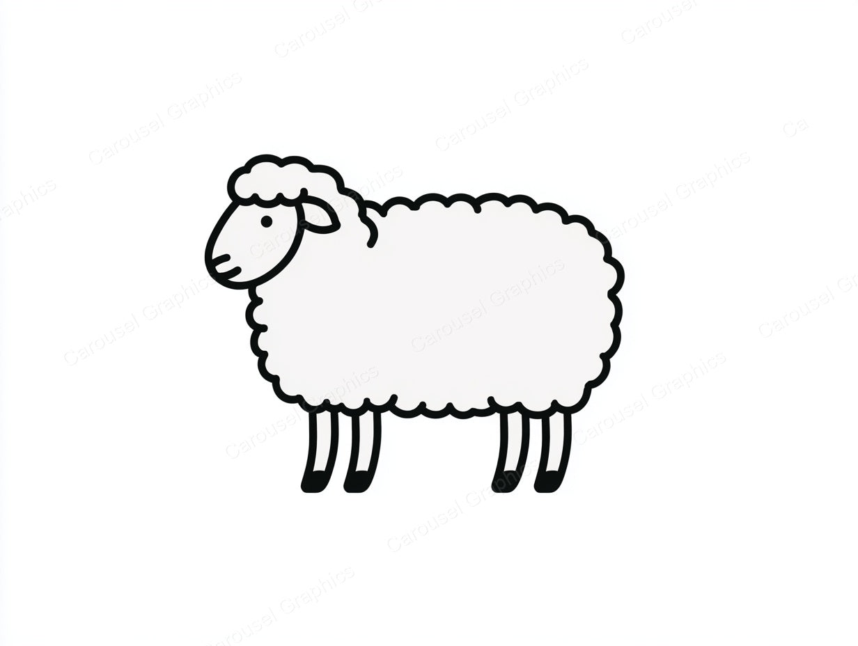Sheep Vector Graphic preview