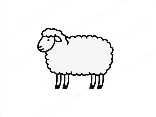 Sheep Vector Graphic preview