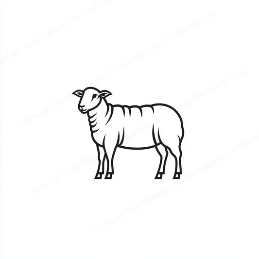 Sheep Vector Graphic preview