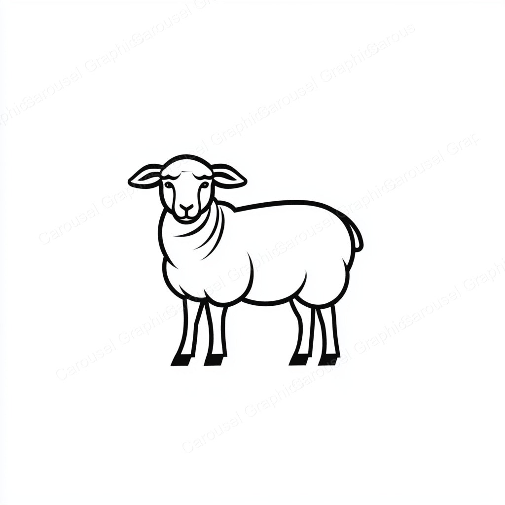 Sheep Vector Graphic preview