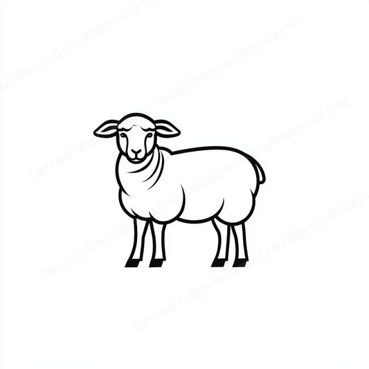 Sheep Vector Graphic preview