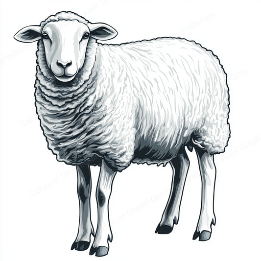 Sheep Vector Graphic preview